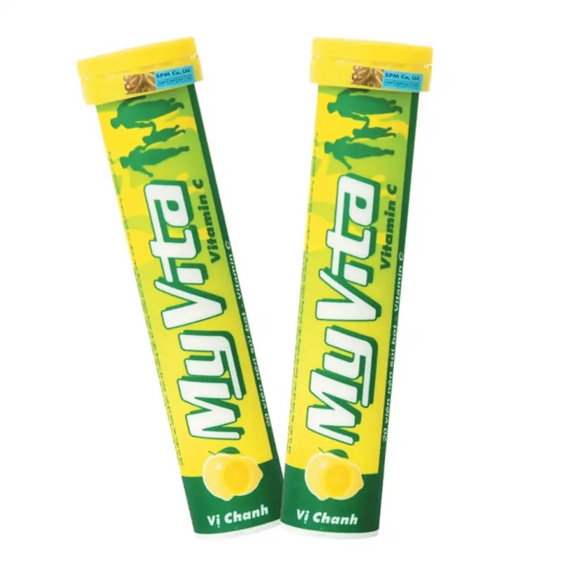 Tuýp viên sủi MyVita Vitamin C hương chanh